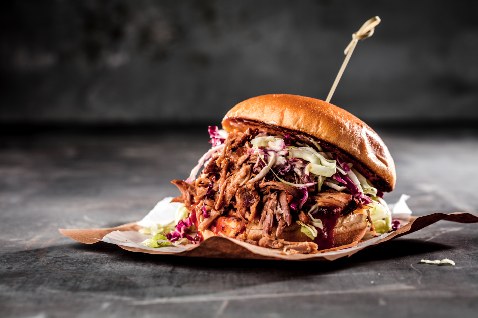 Schweinebraten vom dicken Bug - Serviervorschlag
